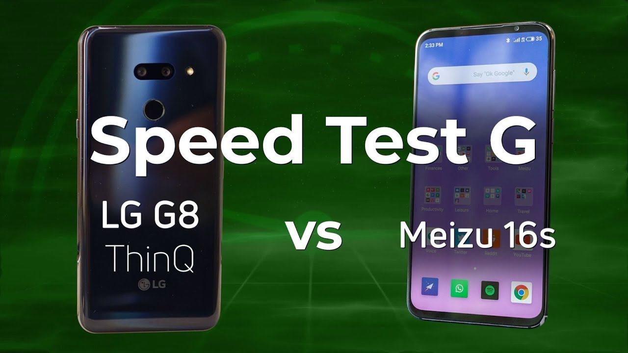 LG G8 ThinQ vs Meizu 16s
