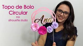 HOW TO MAKE A CIRCULAR CAKE TOP IN SILHOUETTE STUDIO