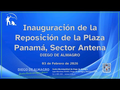 Inauguración Reposición Plaza Panamá - IMDA