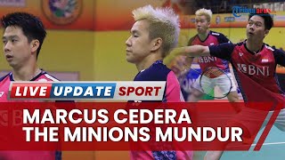 The Minions Mundur di Babak 16 Besar Indonesia Masters 2023, Marcus Gideon Alami Cedera Otot Perut