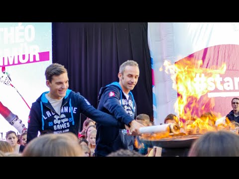 Lausanne 2020 Torch Tour - Aigle