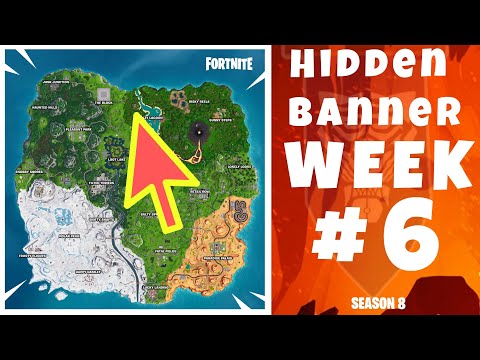 Week 6 Season 8 Hidden Battle Star Secret Banner Fortnite - week 6 season 8 hidden battle star secret banner fortnite s8 davebyday