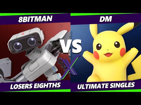S@X 392 Online Losers Top 8 - 8BitMan (ROB) Vs. DM (Pikachu) Smash Ultimate - SSBU