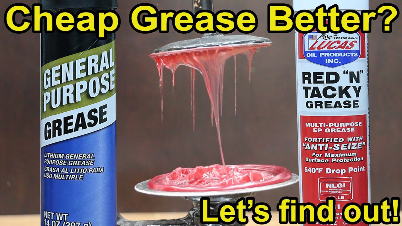 Is Cheap Grease better than Lucas Red N Tacky? Let's find out! Bearing Grease Test Episode 1