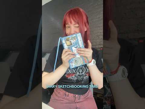 BFA #Comics #student Lila shows us a few #drawing entries in her #sketchbook! #artist #artstudent