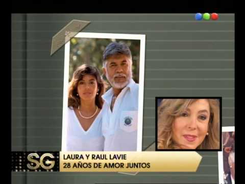 Laura y Raúl Lavié, Video -- Susana Giménez
