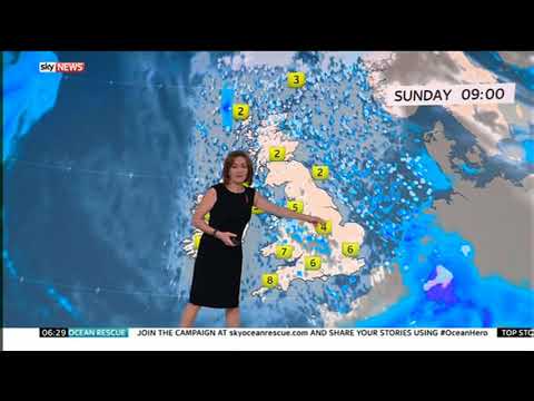 Jo Wheeler Sky News Weather 2017 11 12