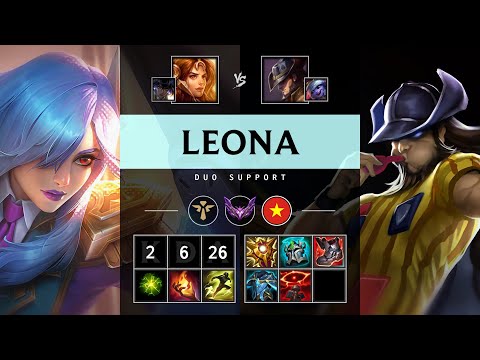 Leona Support vs Twisted Fate - VN Master Patch 25.12