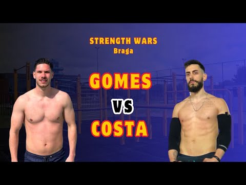 Braga StreetWorkout - Strength Wars | Costa VS Gomes