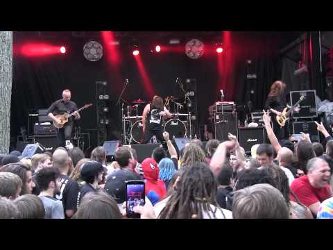 HEAVY MONTREAL 2015 - CATTLE DECAPITATION "Mammals In Babylon" live - 07/08/2015