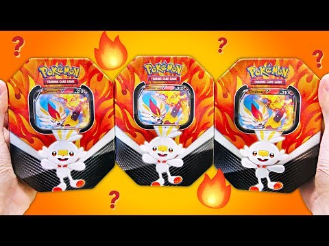 *I FIND THE GOLD!!* I OPEN 3 TIN OF CINDERACE V - Pokemon TCG: Galarian Buddy Collection