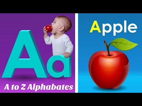 Alphabet Lyric Song - A is for Apple A A Apple