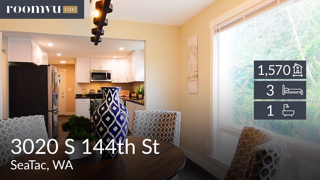 real estate video in 3020 S 144th St, SeaTac, WA