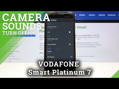 How to Find Shutter Sound Options in Vodafone Smart Platinum 7 – Mute Camera Shutter Sound