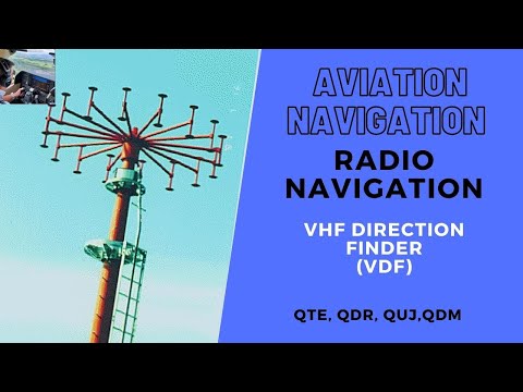 CPL/ATPL Radio Navigation | VHF Direction Finder (VDF) | BEST EXPLANATION OF QTE, QDR, QUJ & QDM 🤩