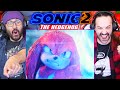 SONIC THE HEDGEHOG 2 TRAILER REACTION!! (Sonic 2 | Knuckles | Tails)