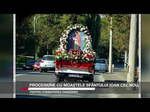 PROCESIUNE CU MOAȘTELE SFÂNTULUI IOAN CEL NOU