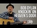 Knocking On Heaven S Door Super Easy Acoustic Songs For Guitar Guitar Lesson