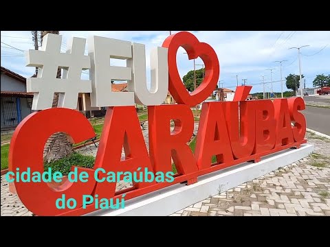 cidade de Caraúbas do Piauí na região norte do Piauí