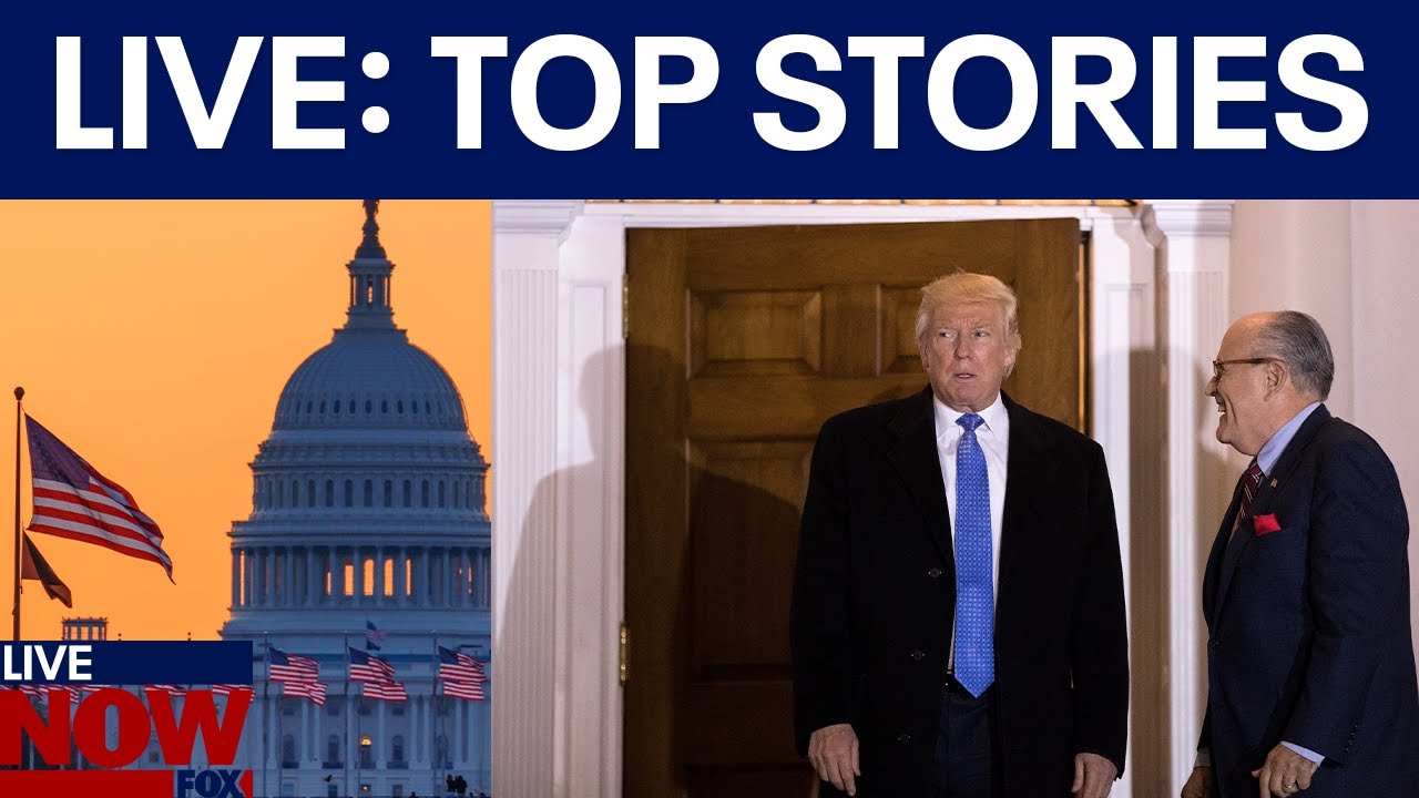 LIVE: Government shutdown update, Trump pardons Rudy Giuliani & others