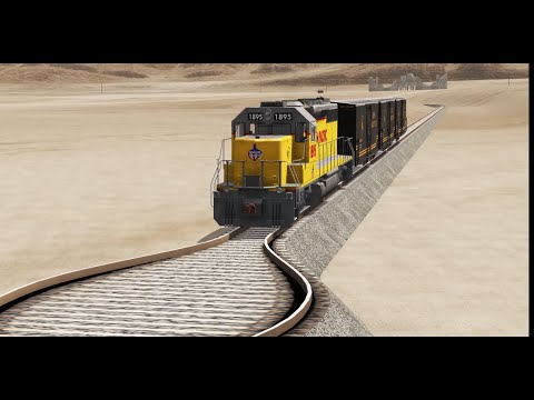 Trains vs Wide Rails