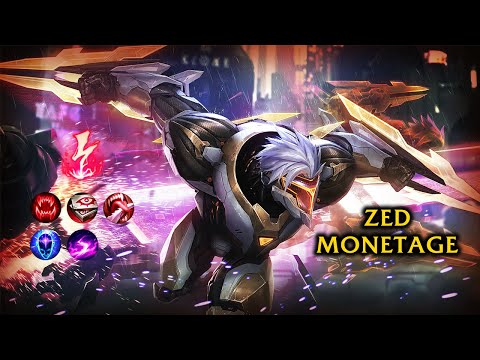 ZED MONTAGE 2022 - BEST MOMENTS LOL - ZED PENTAKILL MOMENTS
