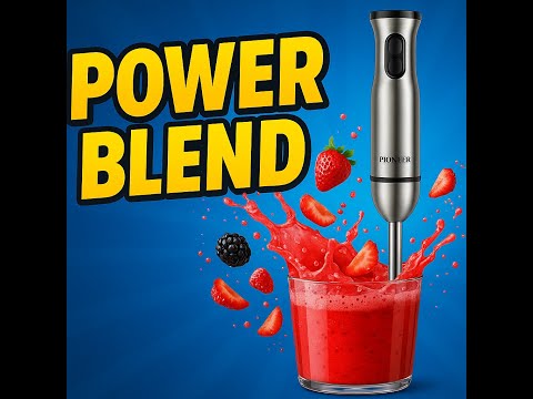 One Blender, Many Uses | Pioneer AI Platinum 1800W Review