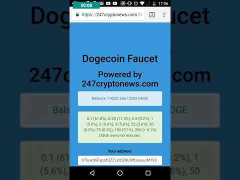 Faucet de dogecoin