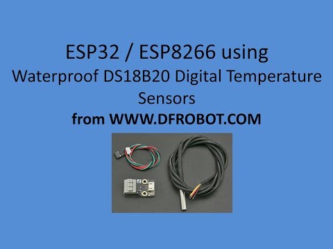 Tech Note 047 - DS18B20 High Quality Water Proof Sensor