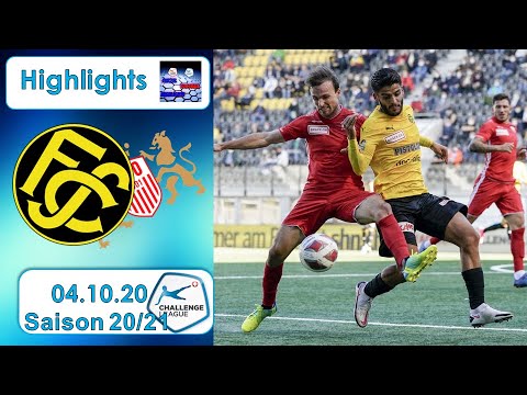Highlights: FC Schaffhausen vs FC Stade - Lausanne - Ouchy (04.10.2020)
