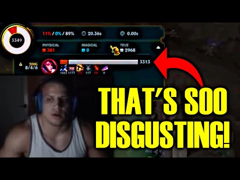 Tyler1 DISGUSTED by 90% TRUE DAMAGE Fiora