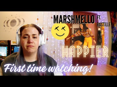 *Opera singer's first time watching!* - Marshmello ft. Bastille - Happier - Gooble Reacts!