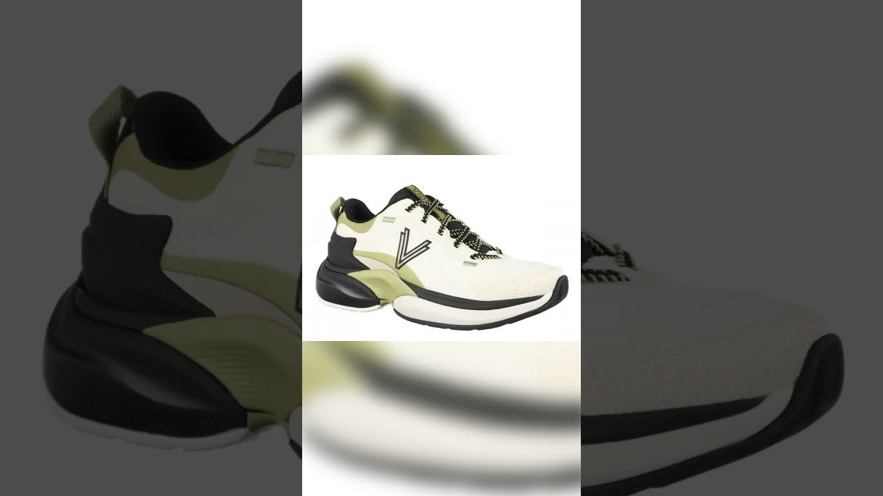 Watch Vionic The Gabby Comfort Walking Shoe with Arch Support - Women's Lace-Up Sneaker video