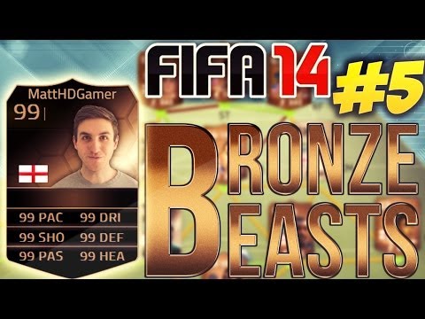 FIFA 14 Ultimate Team - BRONZE BEASTS - PACK OPENING!