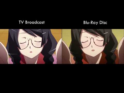 Bakemonogatari - TV and Blu-Ray Comparison