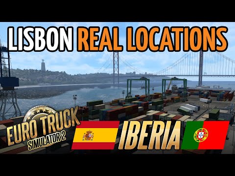 Euro Truck Simulator 2 Iberia DLC - Lisbon Surroundings