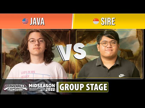 Java VS Sire - Groups - Midseason Championship 2022 - Singles