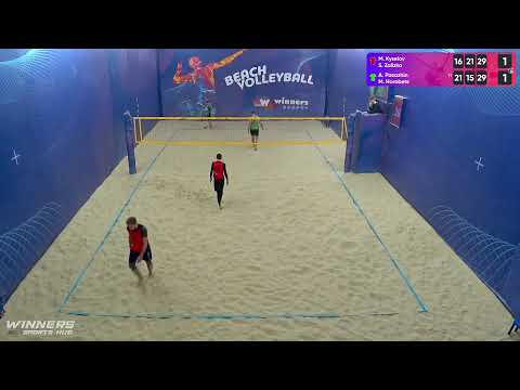 09:55 M. Kyselov / S. Zalizko - A. Pasazhin / M. Horobets 18.12.2022 | Winners Beach Volleyball
