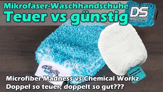 Waschhandschuhe im Vergleich - bieten sehr hohe Preise heute noch mehr Leistung und Sicherheit?
