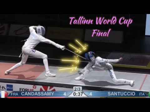 Gold Medal 🥇 Match | Candassamy 🇫🇷 v Santuccio 🇮🇹 | Tallinn World Cup 2022
