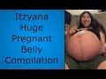 Itzyana Huge Pregnant Belly Compilation TikTok