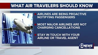 Newstalk Tips for Air Travel during the shutdown