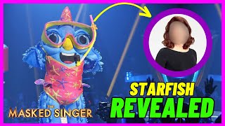 Masked Singer Starfish Reveal - Season 11