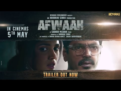 Afwaah Official Trailer |Nawazuddin  Bhumi   Sumeet   Sudhir M   Anubhav| In Cinemas 5th May