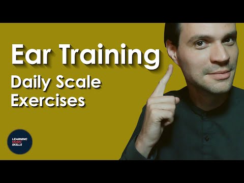 4 Daily ear training / solfege exercises, part 2: Scales