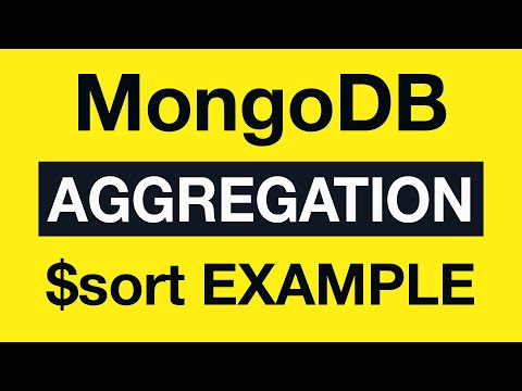 21 Aggregation Example 10 sort MongoDB Aggregation Tutorial