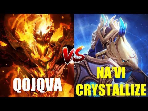 NAVI CRYSTALLIZE [SVEN] vs QOJQVA [SHADOW FIEND] - HOW TO CARRY A GAME!