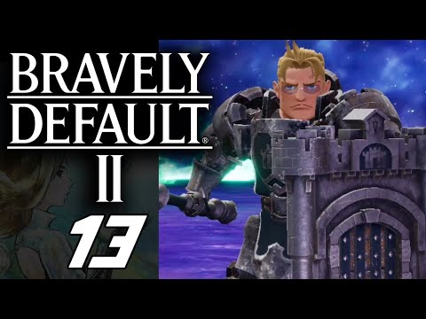 Bravely Default 2 Part 13 GALAHAD BOSS BATTLE Battle Gameplay Walkthrough