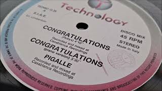 Pigalle - Congratulations (Piano Version)