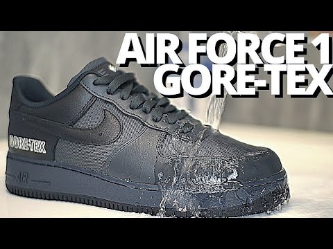 REALLY WATERPROOF Nike Air Force 1 Gore-Tex Review & Waterproof test